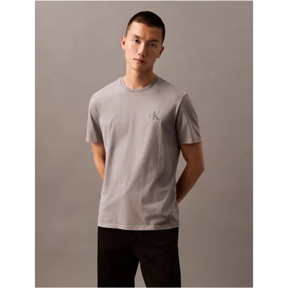 NWT Calvin Klein Dawn Grey Short Sleeve Crew Neck T-Shirt Men's Size Medium